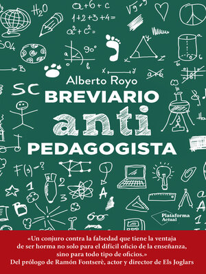 cover image of Breviario antipedagogista